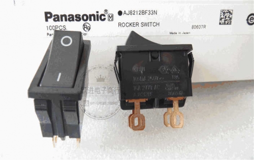 Aj8212bf Japan Panasonic Imported Power Boat Type Switch 16A Current 2/Second Gear 4-Leg Rocker Arm Switch