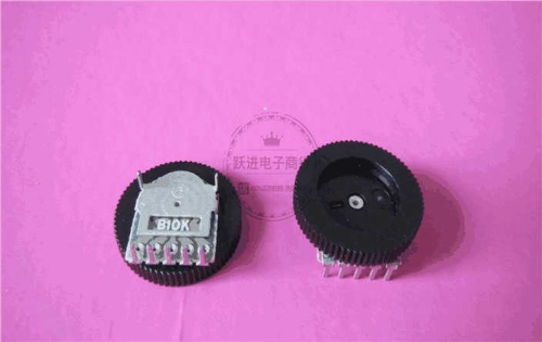 B10k * 2 Imported Taiwan-Made PS Dual Radio MP3/4 with Wheels Catch Plate Gear Potentiometer 17*3mm