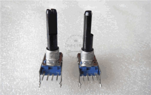 A10k Imported Taiwan Fuhua Fd142 Vertical 103A Double 4-Pin Mixer Potentiometer Handle 26mm Long Leg