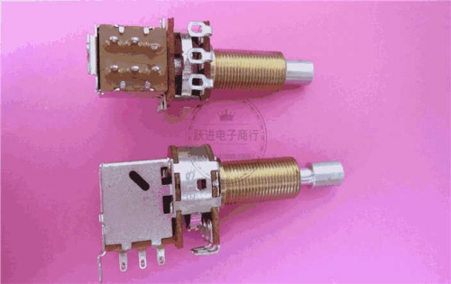 Imported US Bourns A250k with Push-and-Pull Switch Guitar Potentiometer Handle Length 29.5 Pull-out 33.5 round Handle