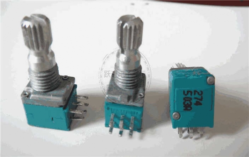 A503b502 Imported South Korea Rk09 Type A50kb5k Dual Sealed Precision Amplifier Stereo Volume Potentiometer