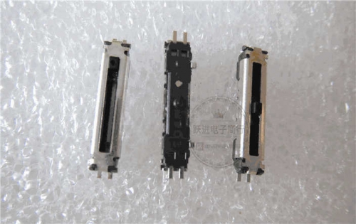 13mm Imported Japanese Noble Noble Empire Potentiometer Small Straight Slip Single 10K Patch Slide Potentiometer