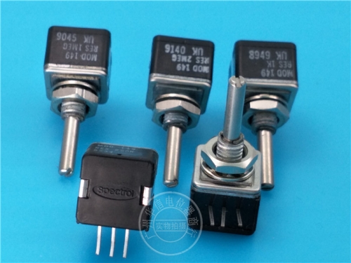 Imports SWITCH potentiometer SPectrol MOD149 MOD 149 100R 2M 250R 500R 1k 2.5K 25K 250K 500K 1M