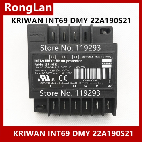 The German KRIWAN INT69DMY 22A407S21 22A190S21 31A407S21 compressor motor protector China Danvers general agent