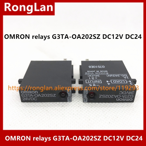 100% brand new original authentic OMRON Omron solid state relays G3TA-OA202SZ DC12V DC24