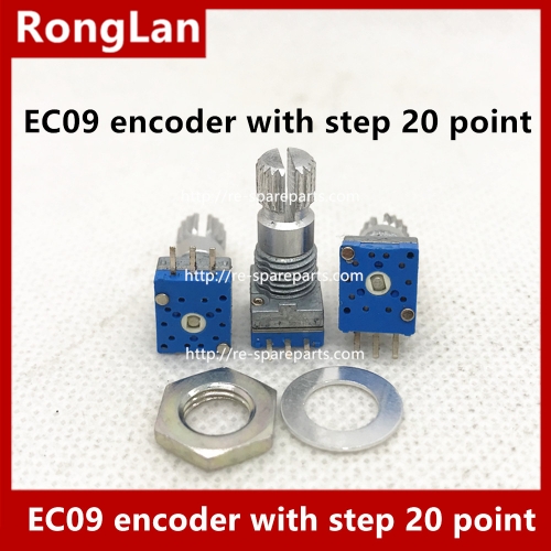 EC09 CTR with step 20 point encoder handle long 15MM