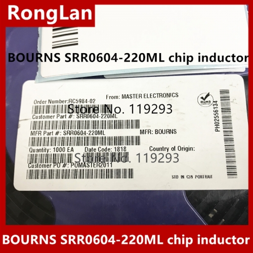 Bourns chip inductor genuine SRR0604-220ML 0604 22UH