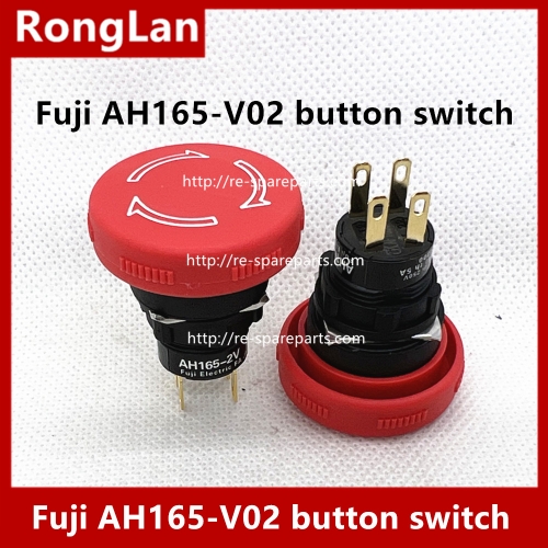 Japan Fuji Fuji AH165-V02 button switch  AH165