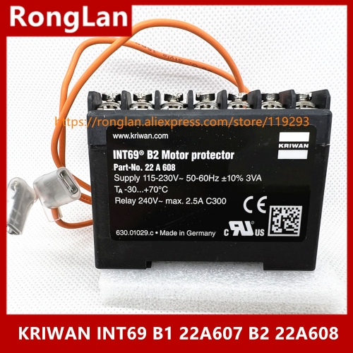 German original KRIWAN motor protection module INT69 B1 22A607 B2 22A608 Bizel dedicated