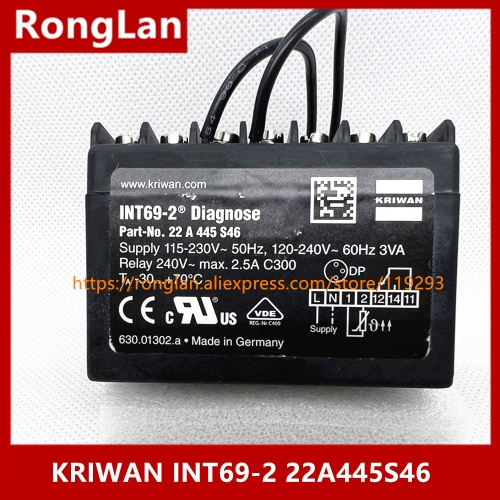[original genuine] Germany KRIWAN INT69-2  22A445S46 motor motor protection module general agent