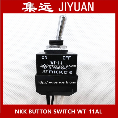 Open NKK WT-11AL switch button toggle switch WT11L NKK switch imported waterproof switch
