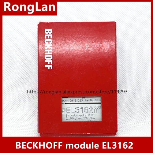 New German original authentic BECKHOFF Beckhoff module EL3162 spot