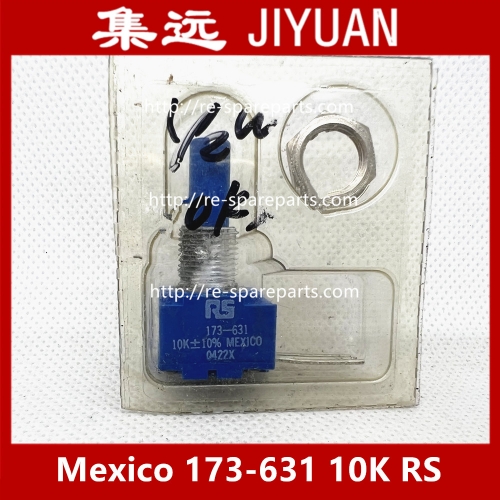 Mexico 173-631 10K RS sealed single joint potentiometer insulated handle