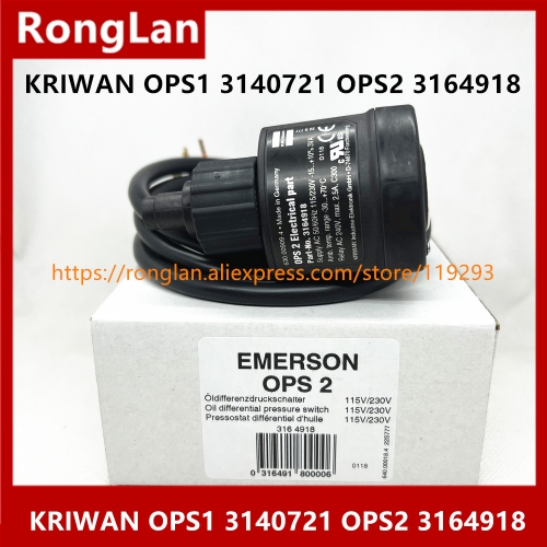 Germany KRIWAN Delta-P OPS1 3140721 OPS2 3164918  oil pressure switch general agent in China Delta-P-2