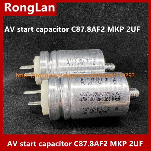 [New Original] Arcotronics AV Motor inverter start capacitor C.87.8AF2 MKP 1.5UF 2UF 2.5UF 4UF 6UF 5% 500v