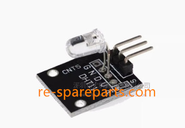 Colorful 5mm round head LED automatic flashing LED module KY-034 compatible with UNO Module