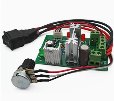 CCM5 PWM DC motor speed regulator 12V24V30V universal 120W controller with fuse