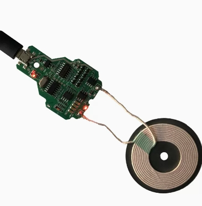 3-coil wireless charger transmitter module PCBA board universal qi standard DIY modification LED low heat solution