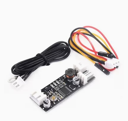 Single circuit 12V DC PWM 2-3 wire fan temperature control speed controller chassis computer fan temperature control noise reduction module