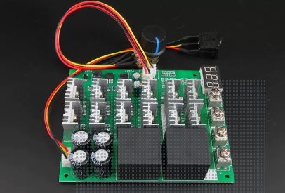 DC motor speed regulator digital dial tachometer motor forward and  switch 12V 24V 48V