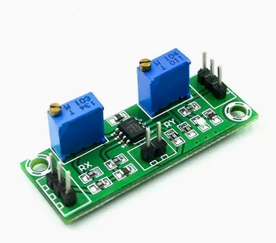 LM358 weak signal amplifier voltage amplifier two-stage operational amplifier module single power signal collector