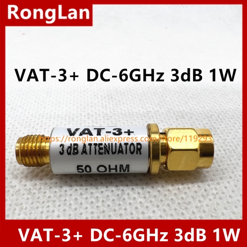 VAT-3+ DC-6GHz 3dB Mini-Circuits coaxial fixed attenuator SMA 1W