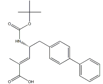 (R,E)-5-([1,1-biphenyl]-4yl)-4-((tert-butoxycarbonyl)amino)-2-methylpent-2-enoic acid (CAS:1012341-48-8)