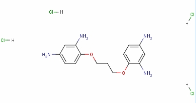 1,3-Bis(2,4-diaminophenoxy)Propane Hydrochloride(CAS:74918-21-1)
