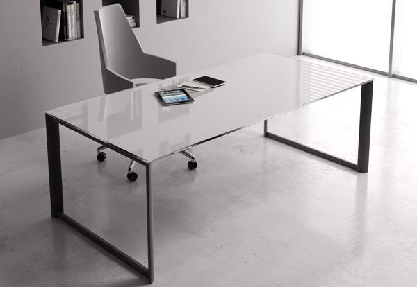 New Straight Simple Manager Office Writing Desk Table