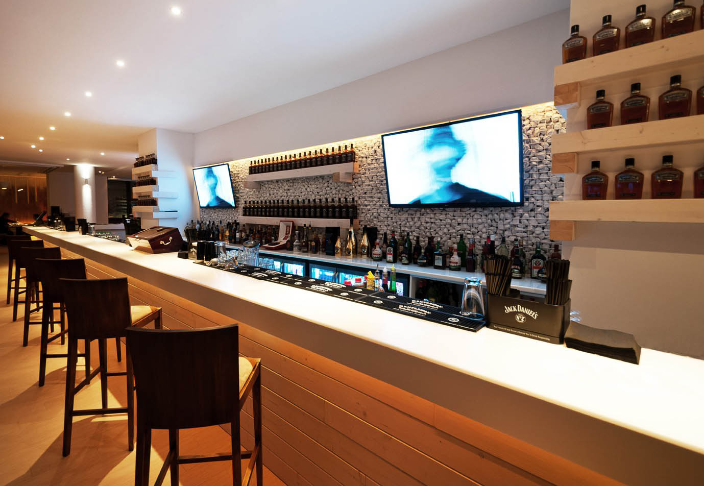 restaurant bar design commercial wine services counter