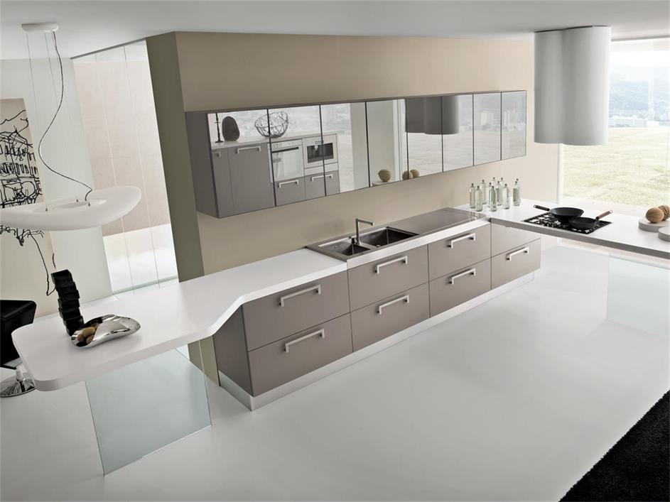 American style modern design kitchen counter for home using