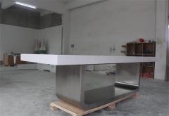 Modern Conference Table Stone Meeting Desk