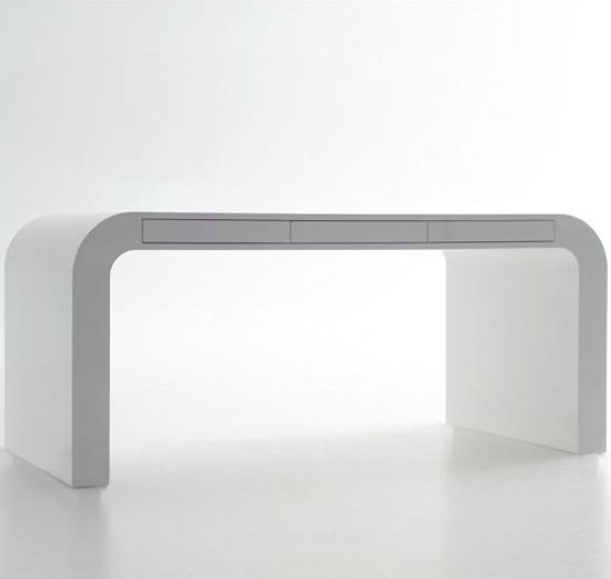 New Design White Personal Small Office Desk Furniture