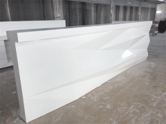 Modern New Popular Rhombus Bar Counter Stone Surface