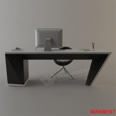 Popular  artificial stone manager Office Table for sales desk furniture