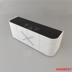 Modern design solid surface factory price office desk
