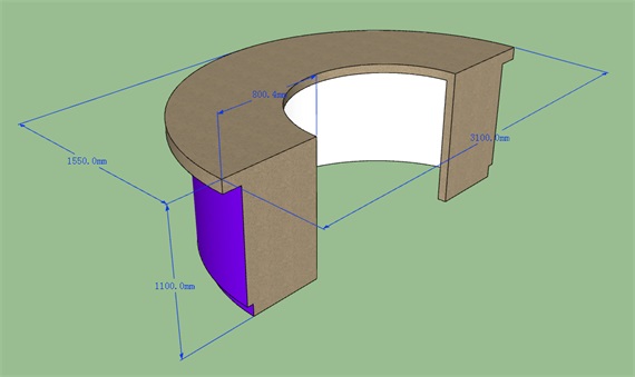 Quartz Top Home Bar Counter Own Factory Supplier