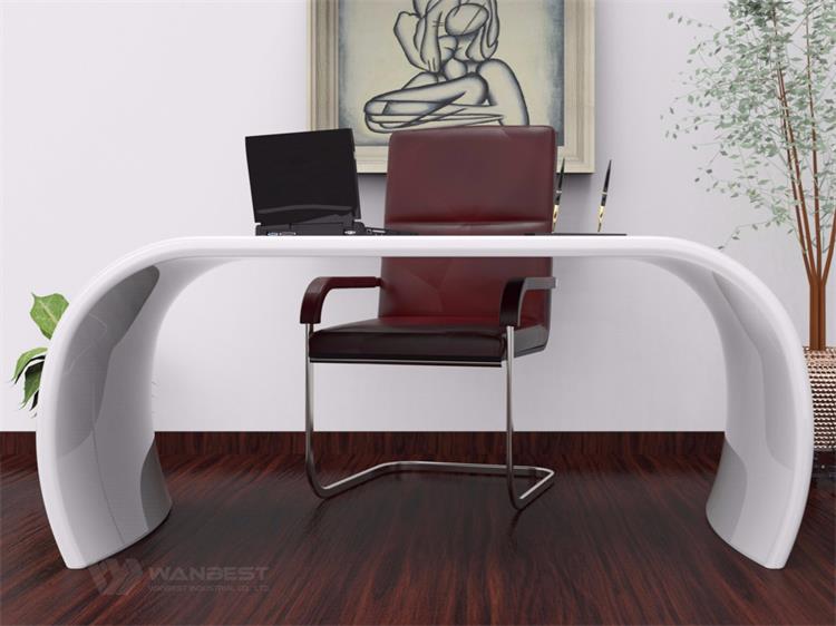 Half round office desk for boss home computer desk simple design U type Office Desk