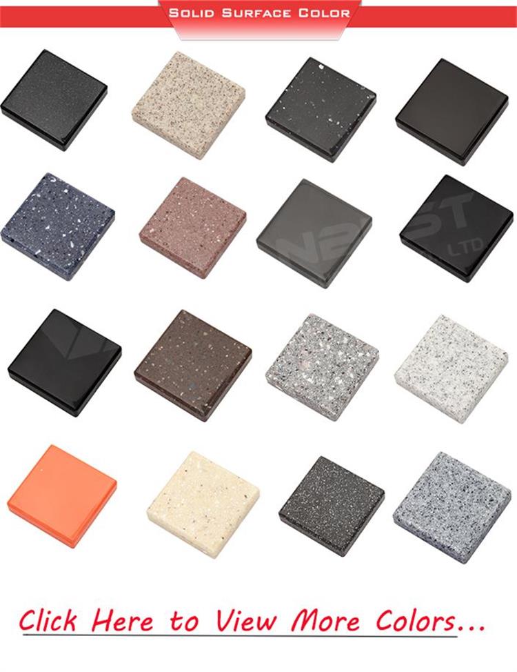 color list of silod surface 