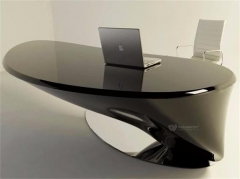 Unique shape manager desk customized size and color