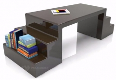 Multifuction Sales Desk Home Furniture Store With Book Shelf