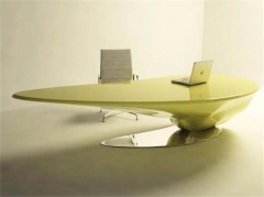 Unique shape manager desk customized size and color