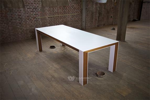 New Design Man Made Stone Top Dining Table For Sale