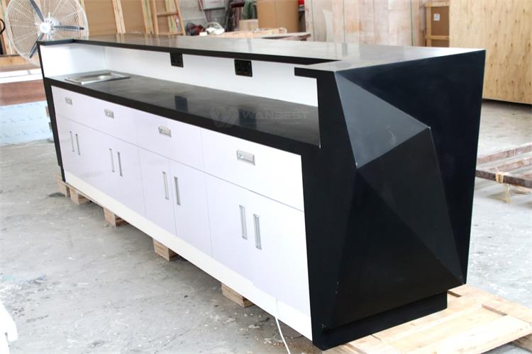 Bar counter- behind 