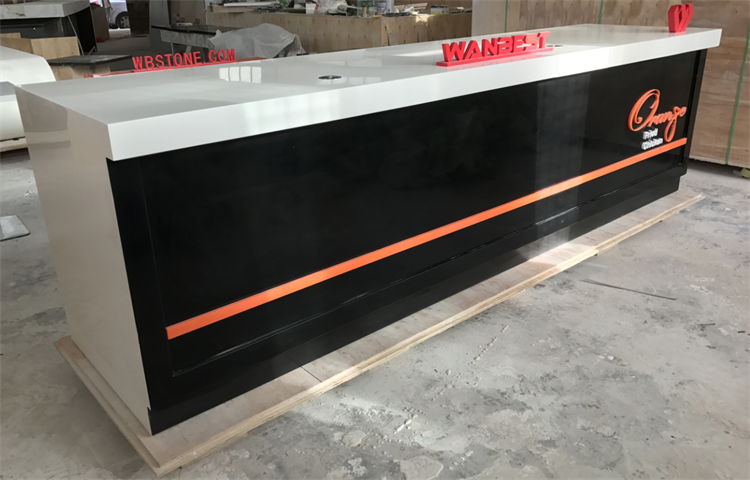 Corian bar counter 