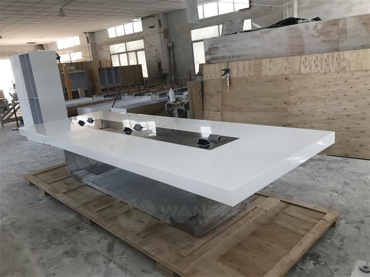 Porpular artificial stone conference table 