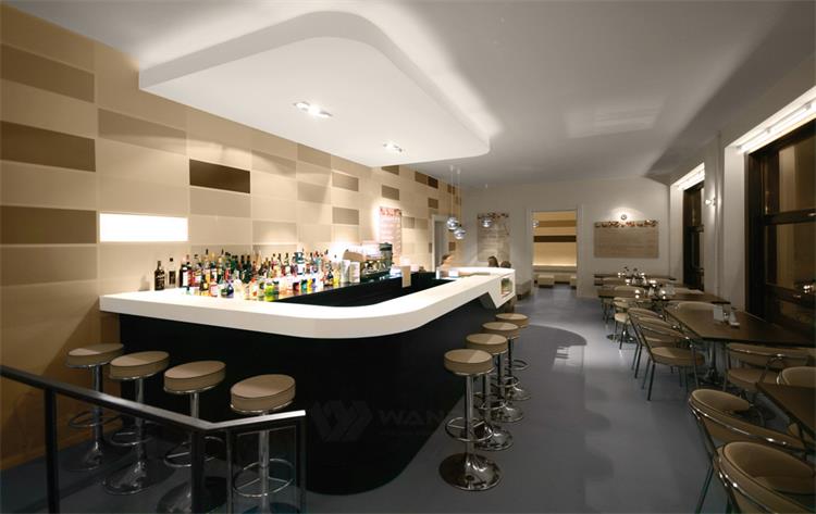 Modern Custom Marble Top Restaurant Bistro Sushi Bar Counter Home Coffee Club Desk
