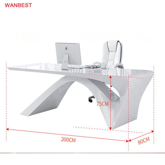 Marble Stone High Quality White Popular Company Office Furniture Desk For Hot Sale
