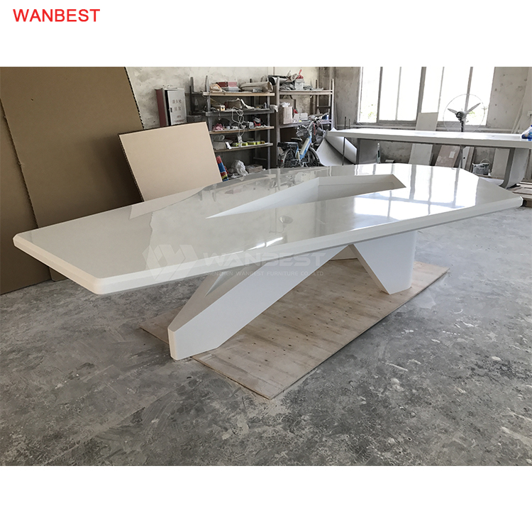 Good fame acrylic stone high quality conference table 