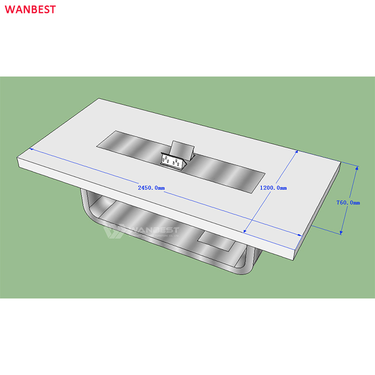 3D drawing of conference table 